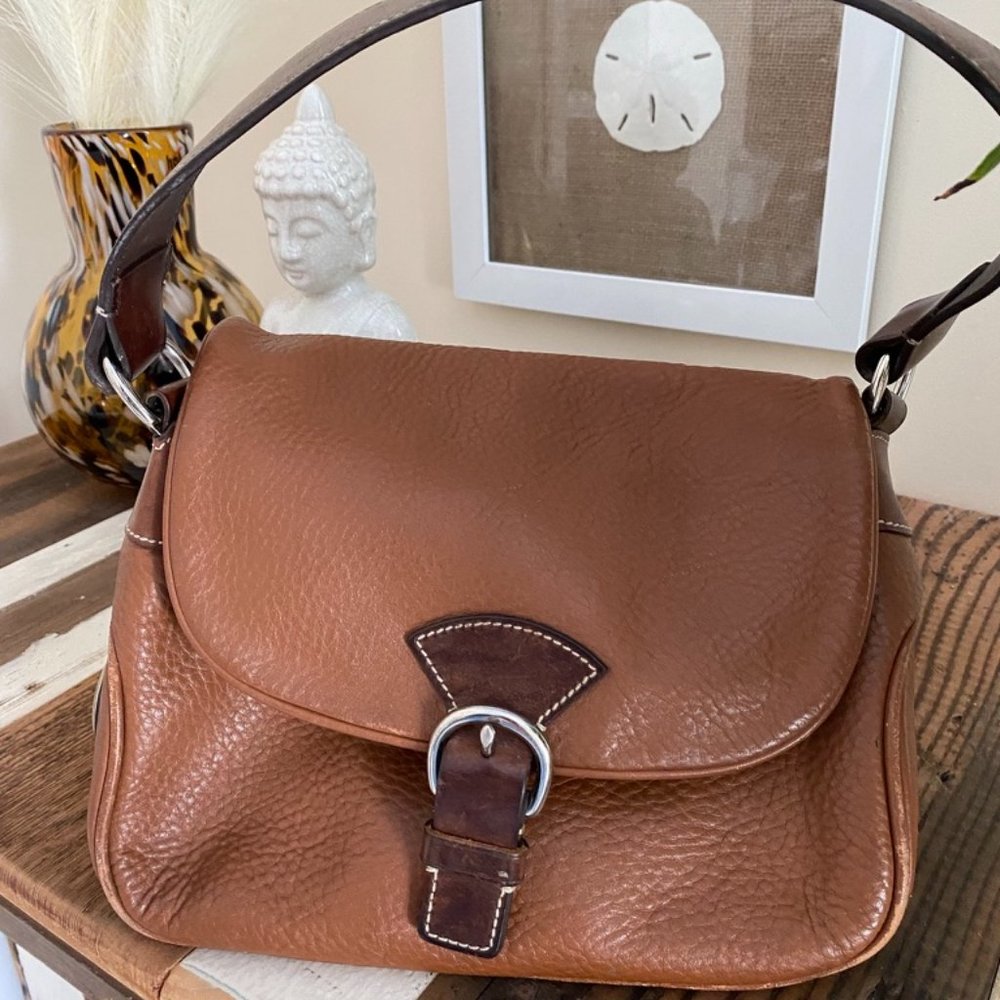 Dooney & Bourke brown leather handbag